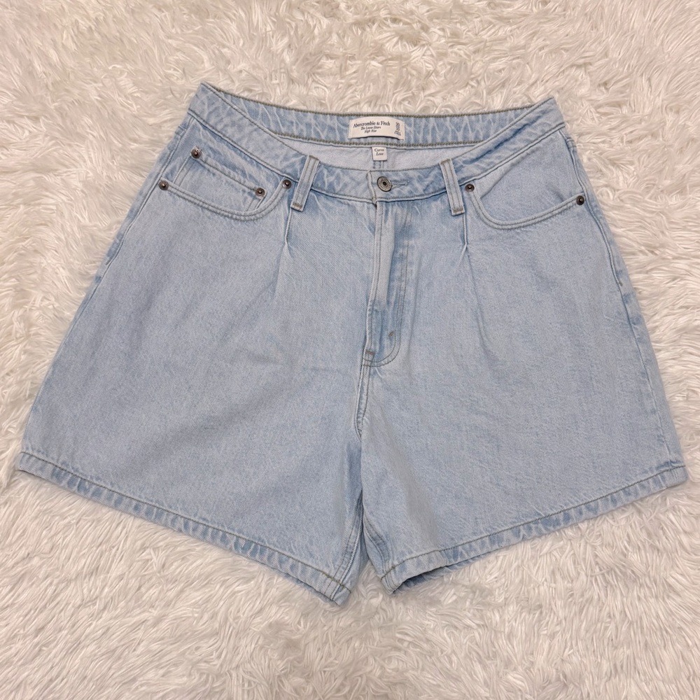 Light Blue Denim Women's Shorts